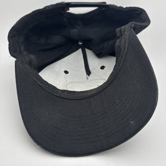 Jagermeister Hat Cap Gold Embroidered Deer Logo Snapback Adjustable Black OSFM - Picture 5 of 5